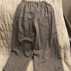 Madewell dress pants - XS - plaid browns - great shape!